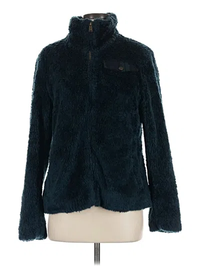 Pre-owned Pendleton Faux Fur Jacket In Teal
