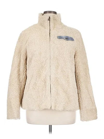 Pre-owned Pendleton Fleece Jacket In Tan