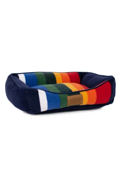 Pendleton Fleece Kuddler Pet Bed In Multi