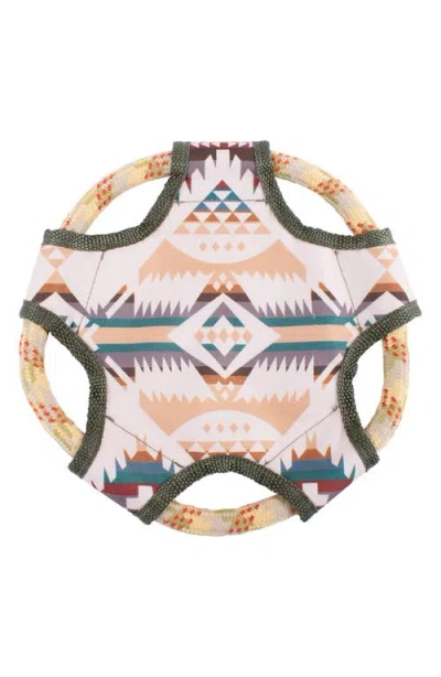 Pendleton Flying Disc Rope Dog Toy In Multi