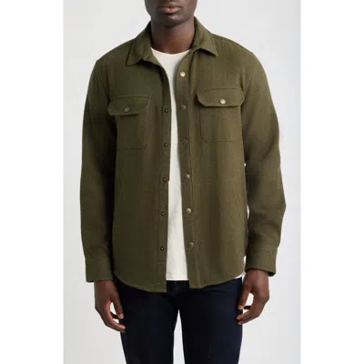 Pendleton Forest Twill Shirt Jacket In Green