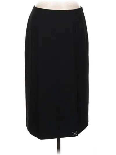 Pre-owned Pendleton Formal Skirt In Black