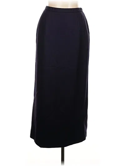 Pre-owned Pendleton Formal Skirt In Black