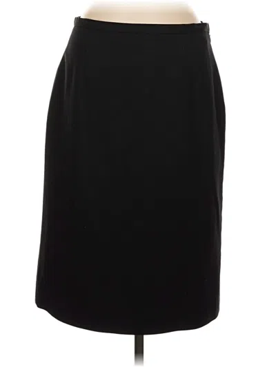 Pre-owned Pendleton Formal Skirt In Black