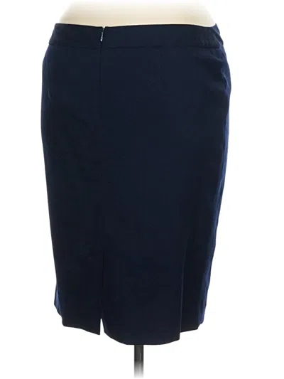 Pre-owned Pendleton Formal Skirt In Blue