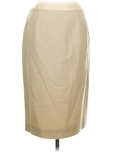 Pre-owned Pendleton Formal Skirt In Brown