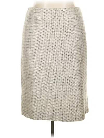 Pre-owned Pendleton Formal Skirt In Gray