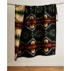 Pendleton Four Corners Throw In Black,green