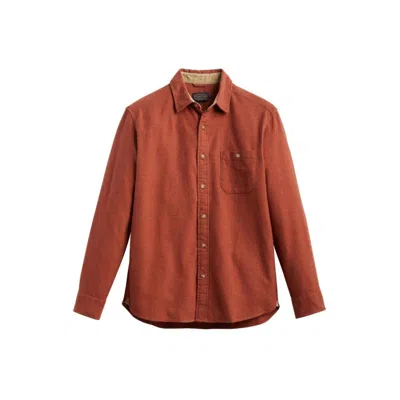 Pendleton Fremont Flannel Shirt In Rust Heather In Red