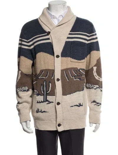 Pre-owned Pendleton Graphic Print Jacket In Neutrals
