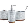 Pendleton Harding 3-piece Bath Set In Gray