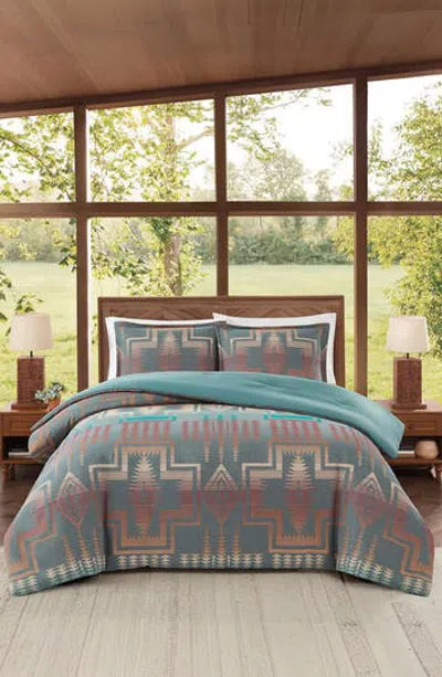 Pendleton Harding 3-piece Comforter Set In Blue