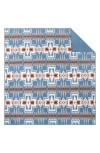 Pendleton Harding Cotton Coverlet & Sham Set In Denim