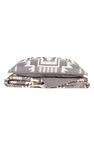 Pendleton Harding Star Coverlet In Neutral