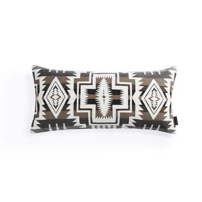 Pendleton Harding Star Embroidered Hug Pillow Frosted Green 14
