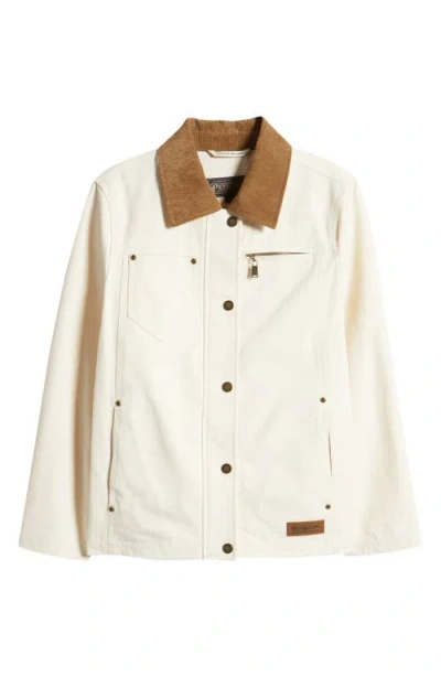 Pendleton Hazel Canvas Jacket In Bone