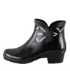Pendleton Heritage Kiva Steps City Ankle Rain Boots In Black In Black