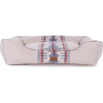 Pendleton High Pile Fleece Kuddler Dog Bed In Harding Rosewood