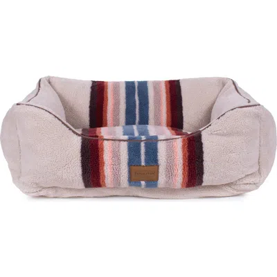 Pendleton High Pile Fleece Kuddler Dog Bed In Multi