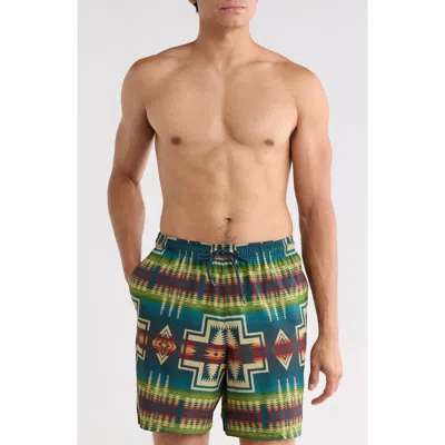Pendleton Hydroliner Shoreside Swim Trunks In Multi