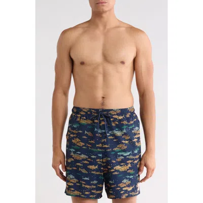 Pendleton Hydroliner Shoreside Swim Trunks In Multi