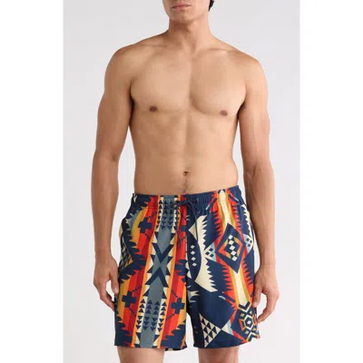 Pendleton Hydroliner Shoreside Swim Trunks In Multi