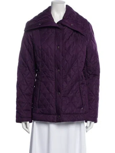 Pre-owned Pendleton Jacket In Purple