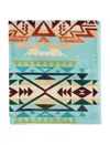 Pendleton Jacquard Bath Towel In Highland Peak Aqua