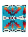 Pendleton Jacquard Bath Towel In Tucson Turquoise