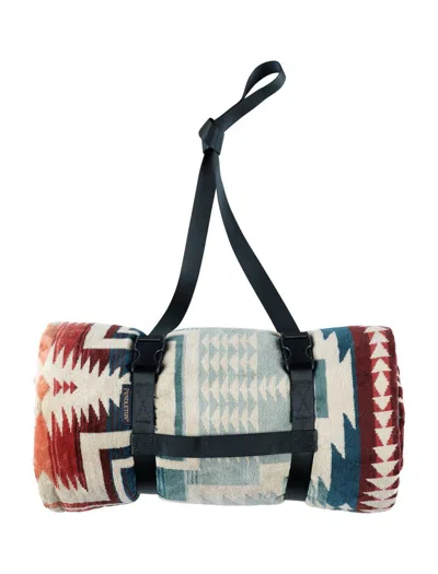 Pendleton Jacquard Beach Towel For Two In Silver Blue Harding Star