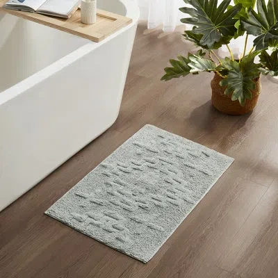 Pendleton Kiva Steps Bath Rug In Sky Gray