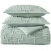 Pendleton Kiva Steps Comforter & Pillow Sham Set In Green