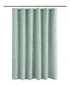 Pendleton Kiva Steps Cotton Shower Curtain 72" X 72" In Sky Gray