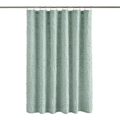 Pendleton Kiva Steps Shower Curtain In Green