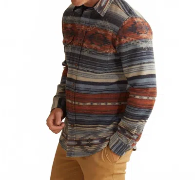 Pendleton La Pine Camano Long Sleeve Shirt In Blue In Multi