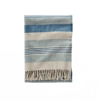 Pendleton Lambswool Throw In Lake Morning