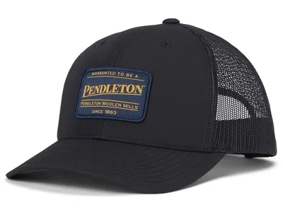 Pendleton Large Patch Trucker Hat Caps Black: One Size