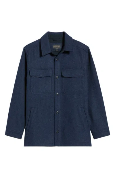Pendleton Lawson Wool Coat In Blue