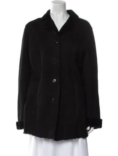 Pre-owned Pendleton Leather Jacket In Black