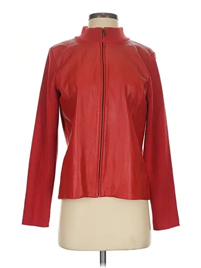 Pre-owned Pendleton Leather Jacket In Red