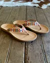 Pendleton Legend Flip Flop In Red In Multi