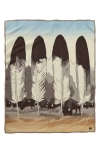 Pendleton Legendary Collection Jacquard Blanket In Multi