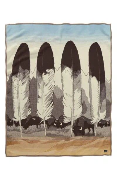 Pendleton Legendary Collection Jacquard Blanket In Multi