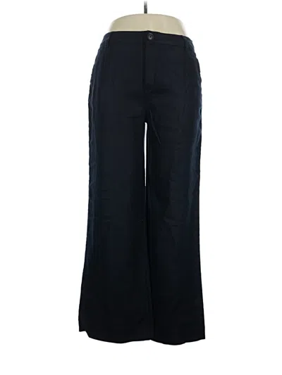 Pre-owned Pendleton Linen Pants In Blue