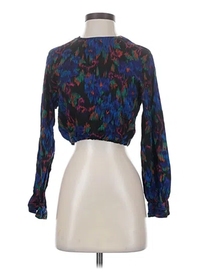Pre-owned Pendleton Long Sleeve Blouse In Blue