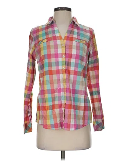 Pre-owned Pendleton Long Sleeve Button Down Shirt In Pink
