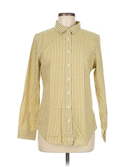 Pre-owned Pendleton Long Sleeve Button Down Shirt In Yellow