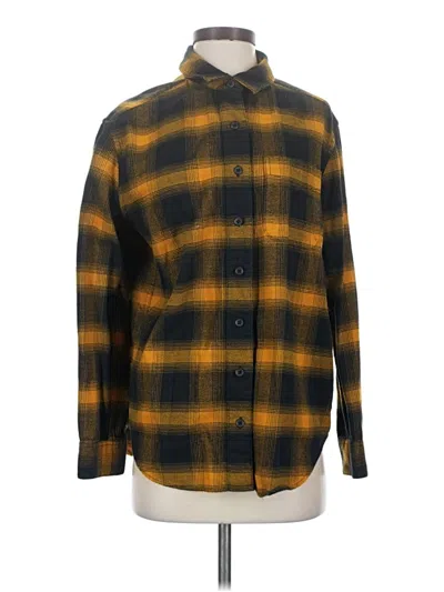 Pre-owned Pendleton Long Sleeve Button Down Shirt In Yellow