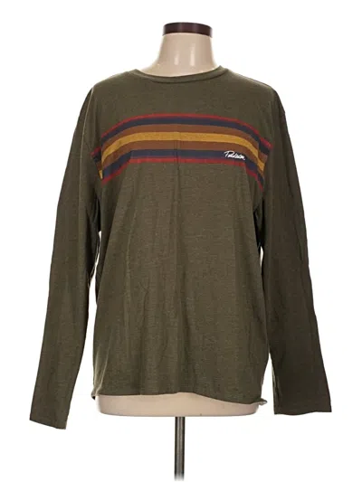 Pre-owned Pendleton Long Sleeve T-shirt In Brown