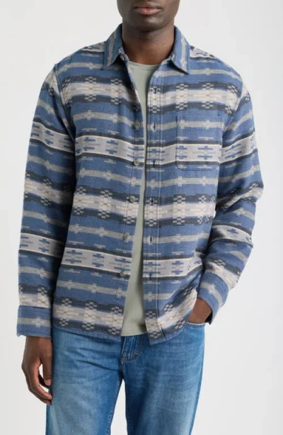 Pendleton Marshall Chamois Shirt In Blue